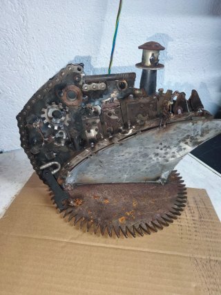 Arte en metal hecho a mano