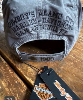 Gorra Harley Davidson Gris Original