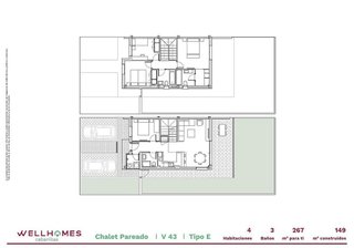 Casa pareada en alquiler en Cabanillas del Campo