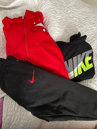 Chándal Nike Niño Rojo y Negro