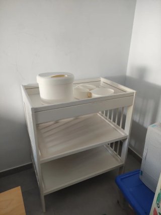 Cambiador IKEA Gulliver blanco 82x54x93 cm