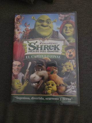Lote 3 Películas DVD: Shrek, Gato con Botas, G.I.