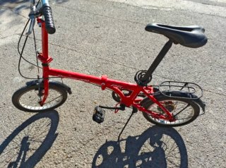 Bicicleta Plegable Aluminio Boomerang PS21