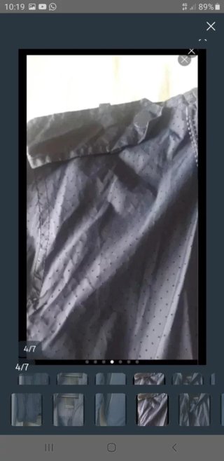 Cazadora bomber SMOG impermeable azul