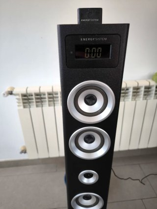 Torre de Sonido Energy System Negra