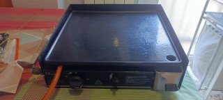 Plancha de gas