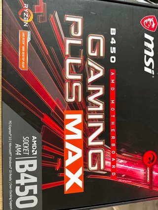 Ryzen 5 1600 + msi B450 Gaming plus max