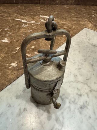 3 Lámparas Mineras Antiguas Carburo Vintage