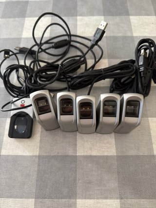 6 Lectores de Huella Digital USB