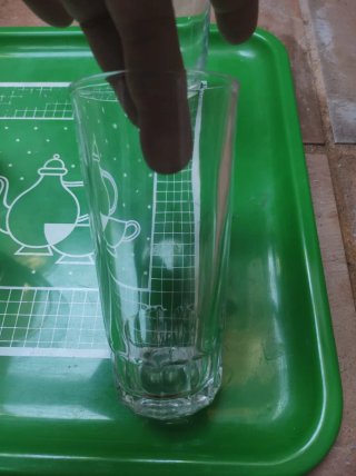 Juego de 10 vasos grandes