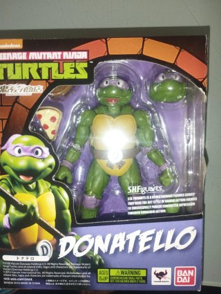 Pack 4 Figuras Tortugas Ninja SH Figuarts
