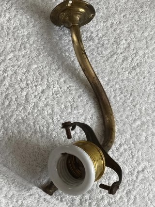 ANTIGUOS PLAFONES TULIPA VIDRIO OPALINO RURAL 1920