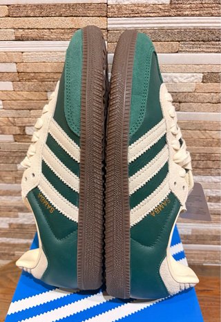 Adidas Samba OG Talla 39 1/3 Verde/Beige