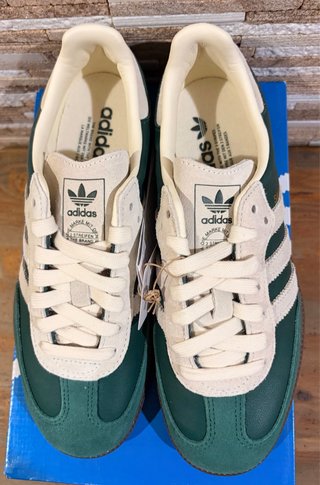 Adidas Samba OG Talla 39 1/3 Verde/Beige