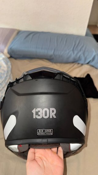Casco Integral 130R Kashima Negro Mate