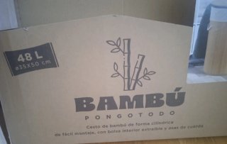 Cesto Bambú Bek 48L