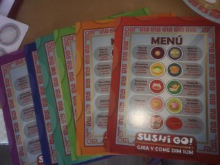 Sushi Go! Gira y Come Dim Sum Juego Mesa