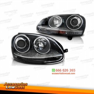FAROS XENON VW GOLF 5 GTI 03-08 FONDO NEGRO
