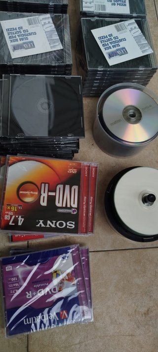 Lotto Custodie CD DVD Slim Box Leomat