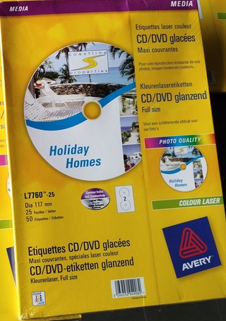 Lotto Custodie CD DVD Slim Box Leomat