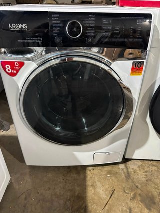 Lavadora KROMMS LINE 8kg Inverter Direct Drive