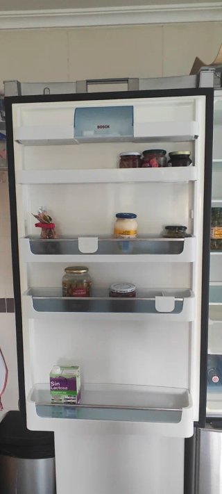 Nevera combi acero inoxidable