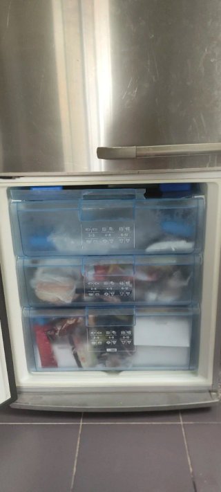 Nevera combi acero inoxidable
