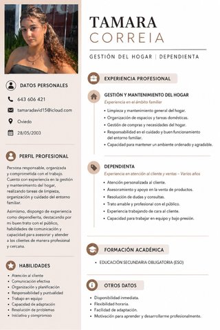 Mi curriculum