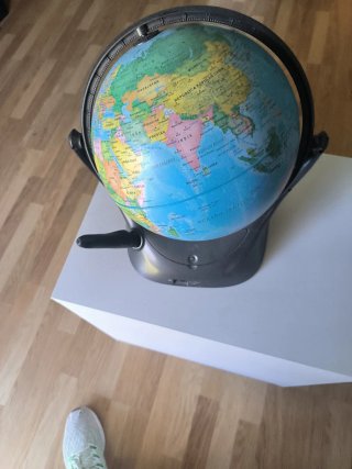 Globo terráqueo educativo
