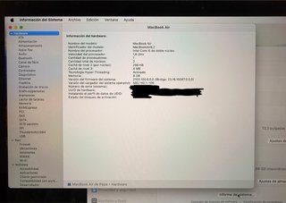 MacBook Air 2019 Plata 13” Retina