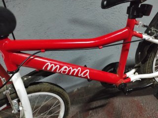 Bicicleta Moma Talla 18 Roja