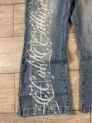 Pantalones Anchos Cold Culture Notas Musicales