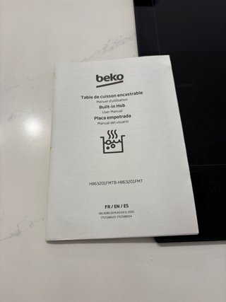 Placa de inducción Beko