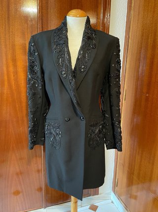 Blazer Loewe Joya Nero Donna Vintage