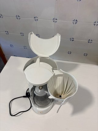 Cafetera Bosch Blanca