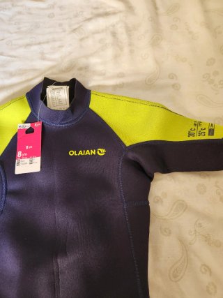 Traje Neopreno Corto Niño OLAIAN T6-8