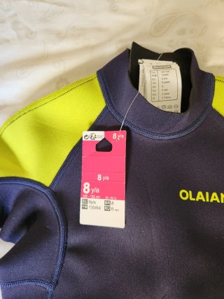 Traje Neopreno Corto Niño OLAIAN T6-8