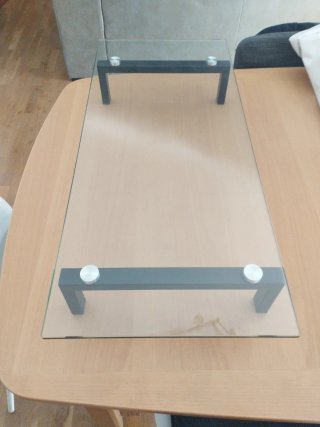 Soporte para TV de cristal