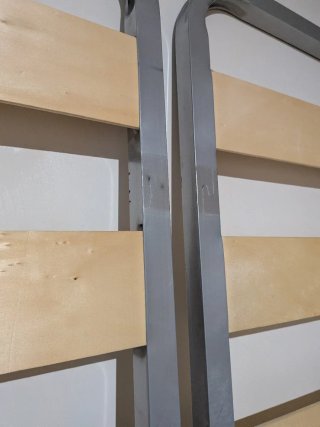 Somier 80x200cm Metal y Madera