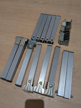 Somier 80x200cm Metal y Madera