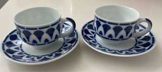 Juego de café Sargadelos 6 tazas