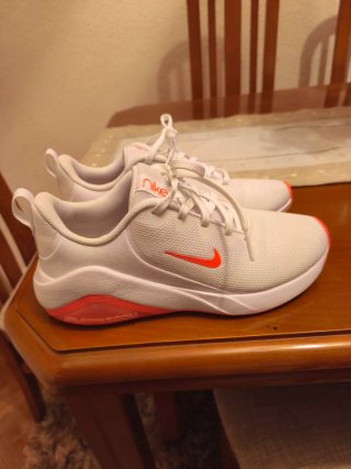 Zapatillas Nike Air Zoom Blancas Naranja