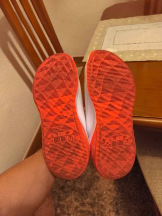 Zapatillas Nike Air Zoom Blancas Naranja