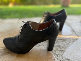 Botines Hispanitas Talla 40 Negros