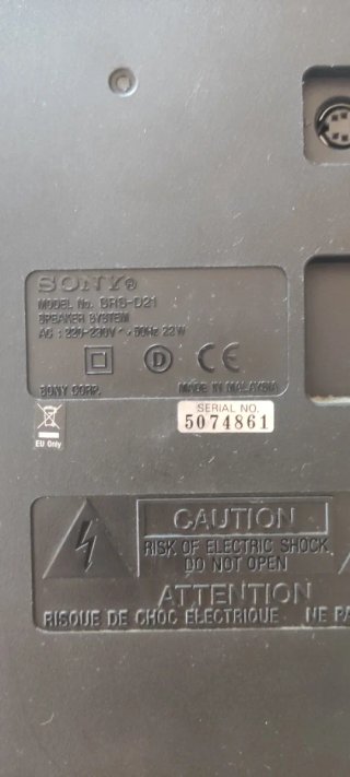Altavoces Sony SRS-D21