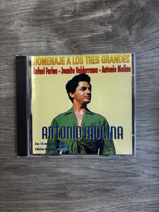 CD Antonio Molina - Homenaje a los Tres Grandes
