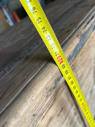 Baúl antiguo de madera y metal!