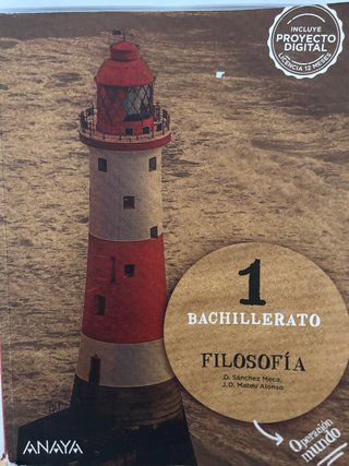 Filosofía 1 Bachillerato