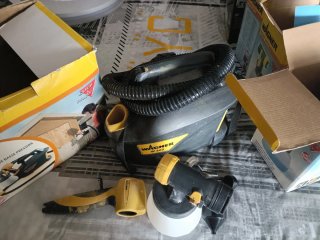 Máquina de pintura Wagner con accesorios