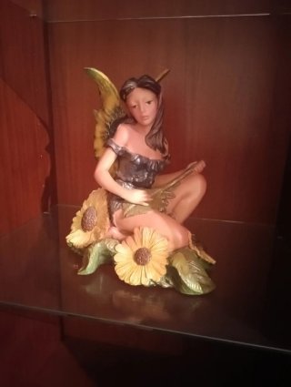 Figura Hada Resina Grande Calidad